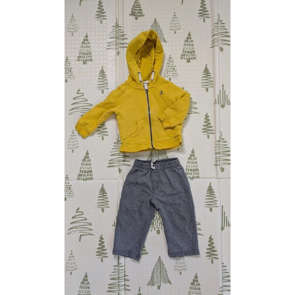 Toddler Boy 12M Clothes Lot 11 Pc Nike Puma Nautica Carters Hoodie Sweatpants